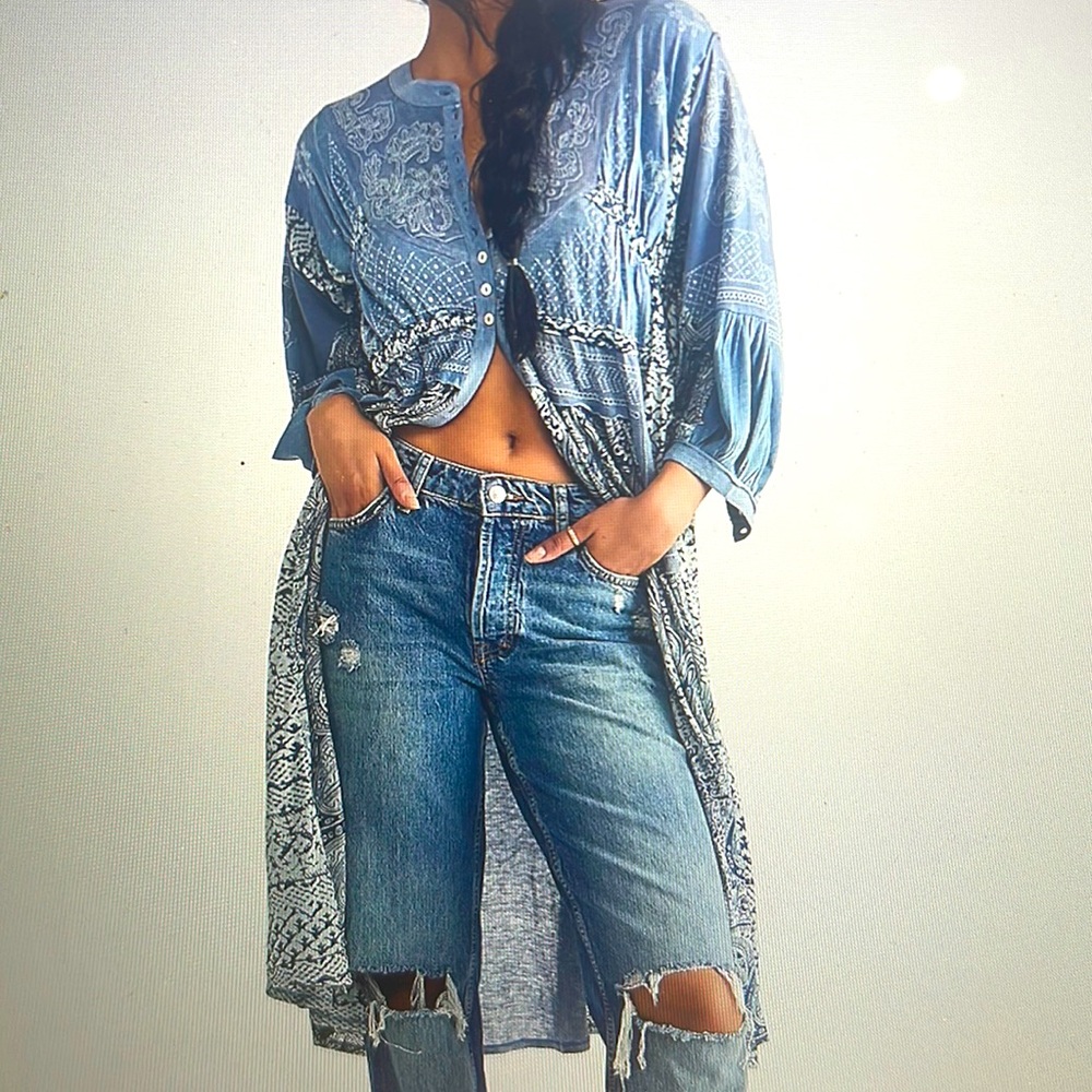 Free People Oh My Maxi Top in size XS